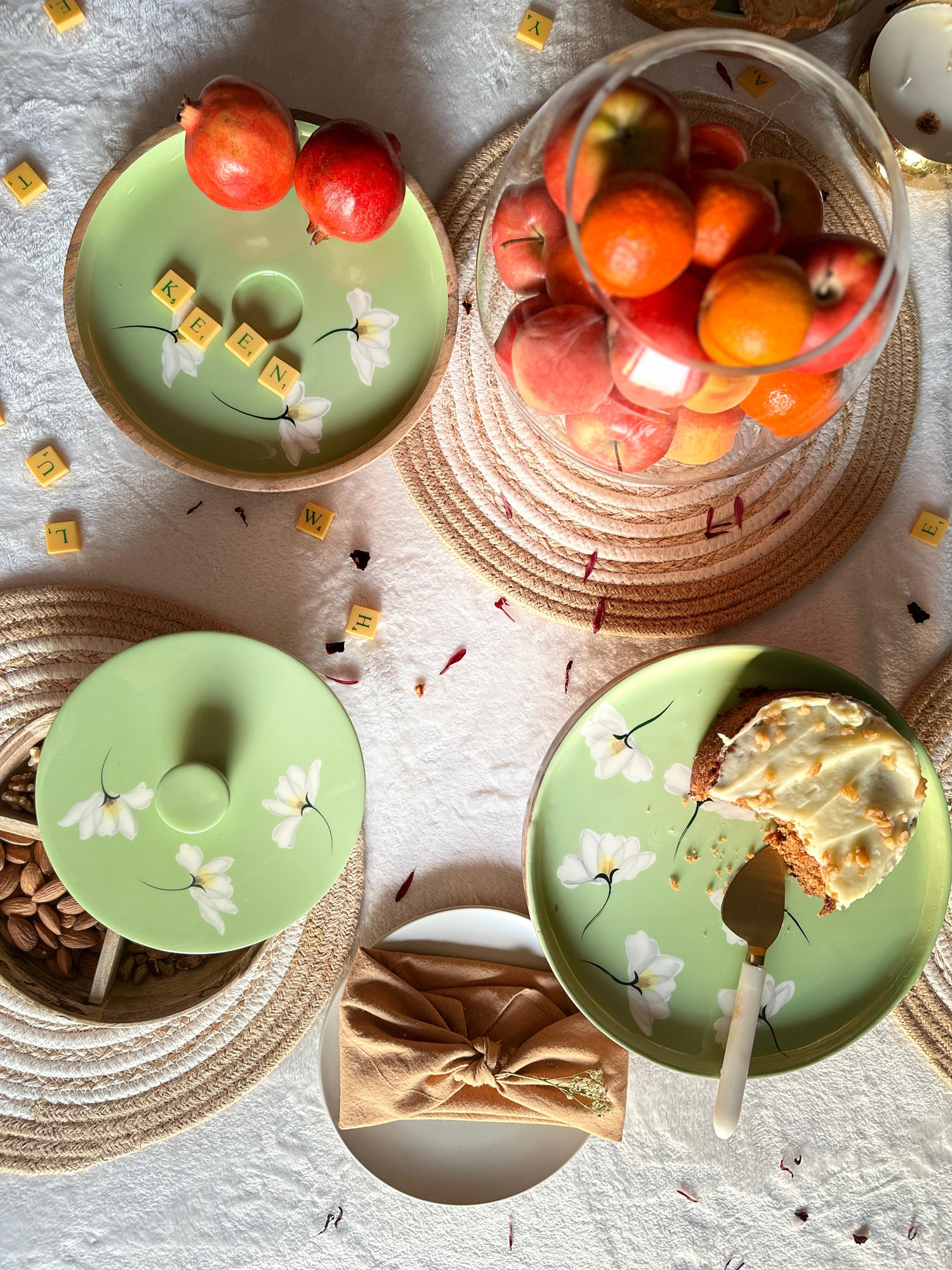 platter serve ware gifting mango wood